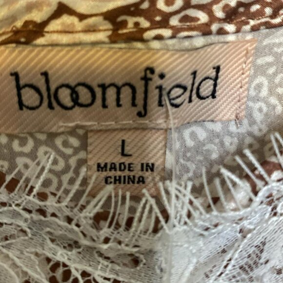 Bloomfield Floral Print Strappy Crop Top - Picture 3 of 5